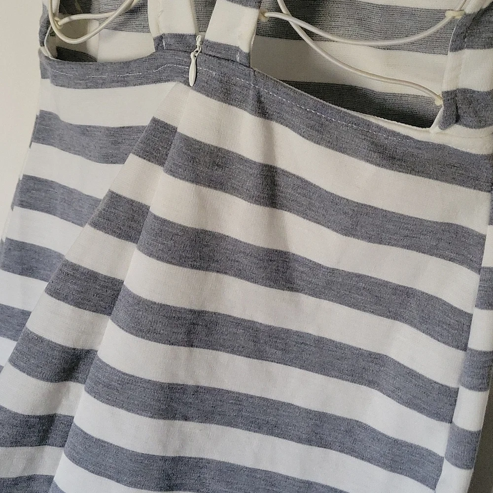 Listicle NWT.  S. cotton stretch.  Tank mini dress - Picture 6 of 10
